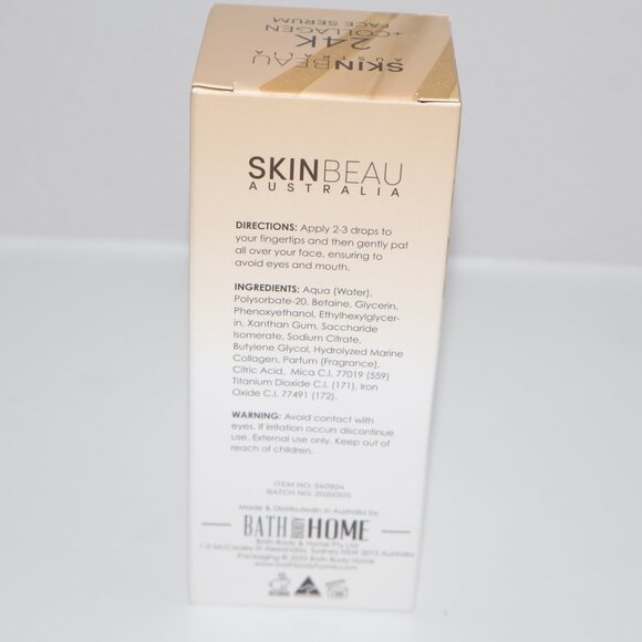 SkinBeau Australia 24K + Collagen Face Serum – 30ml – New - Picture 5 of 5